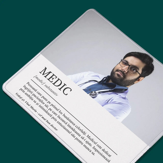 Fotografie Si Semnătură: Definiția Medicului - Mouse Pad