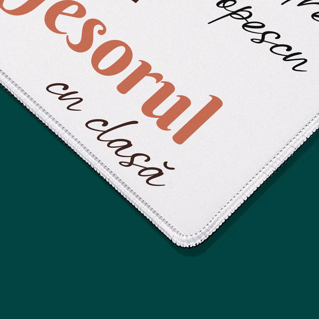 Fotografie Si Semnătură: Profesorul Cu Clasă - Mouse Pad