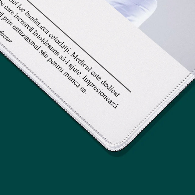 Fotografie Si Semnătură: Definiția Medicului - Mouse Pad