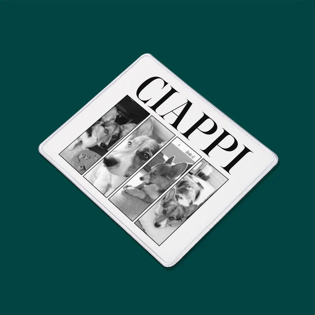 Colaj De Fotografii: Bootleg Clasic Cu Cățeluș - Mouse Pad