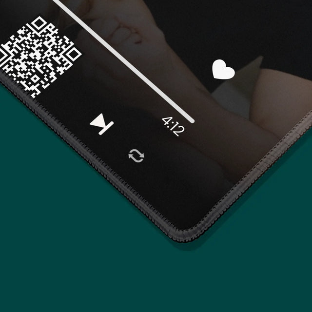 Fotografie Si Semnătură: Cântecul Vostru Cu Cod Qr - Mouse Pad