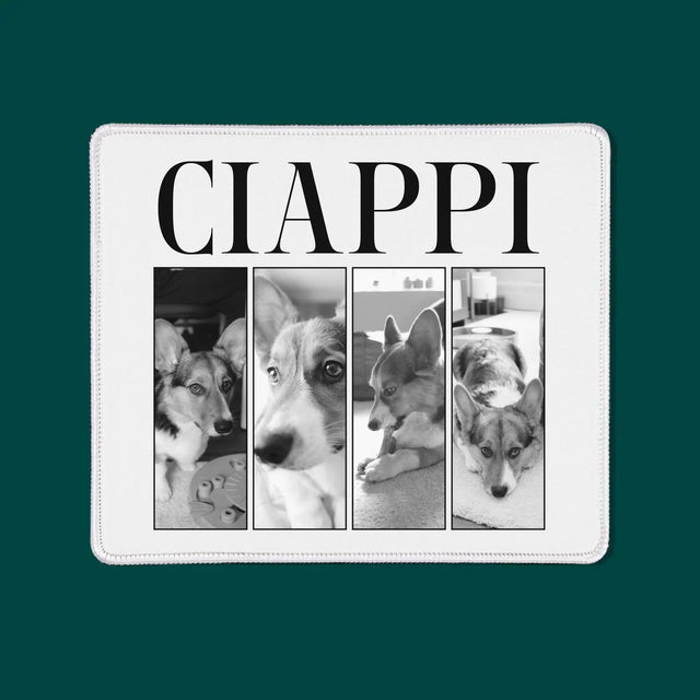 Colaj De Fotografii: Bootleg Clasic Cu Cățeluș - Mouse Pad