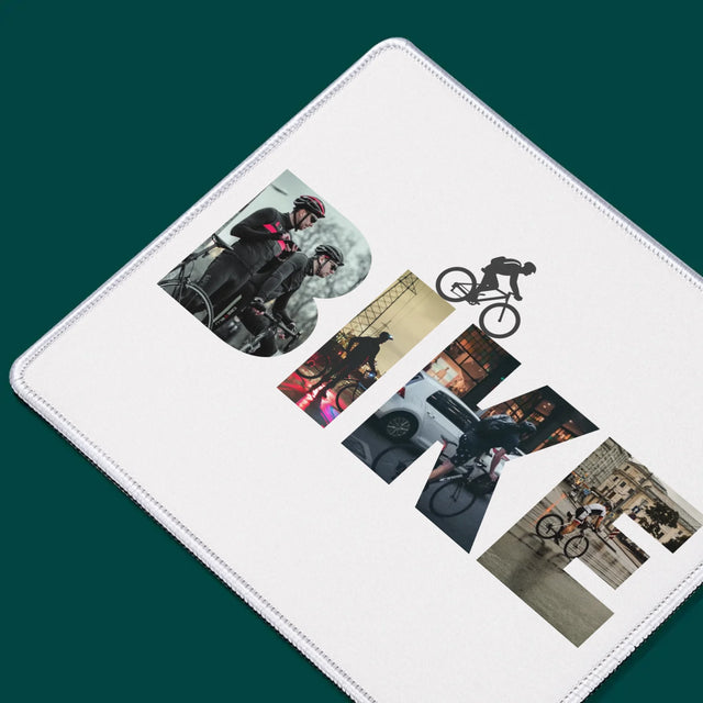 Cuvânt Din Fotografii: Bike - Mouse Pad