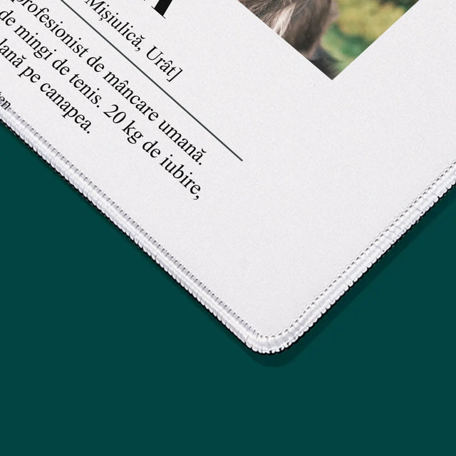 Fotografie Si Semnătură: Cățeluș Definiția - Mouse Pad