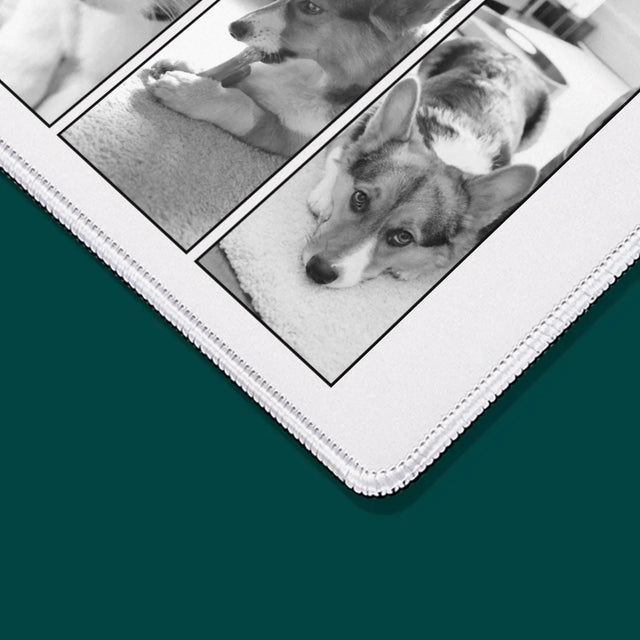 Colaj De Fotografii: Bootleg Clasic Cu Cățeluș - Mouse Pad