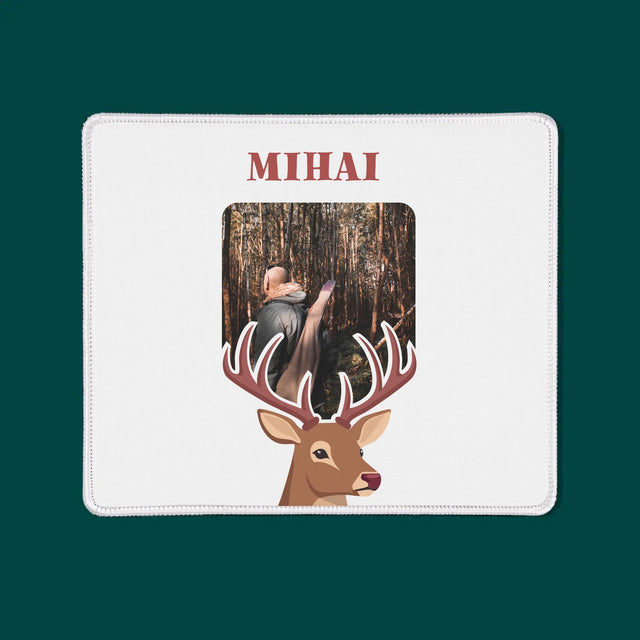 Fotografie Si Semnătură: Cerb - Mouse Pad