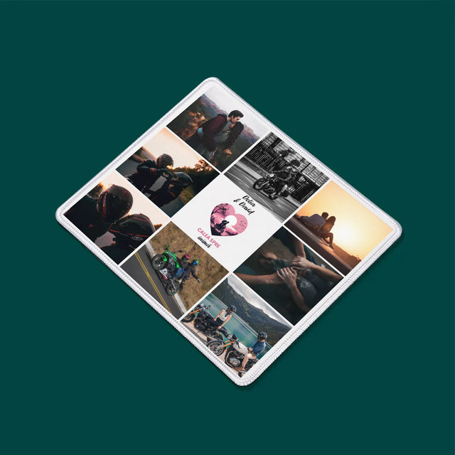Colaj De Fotografii: Calea Spre Inimă - Mouse Pad