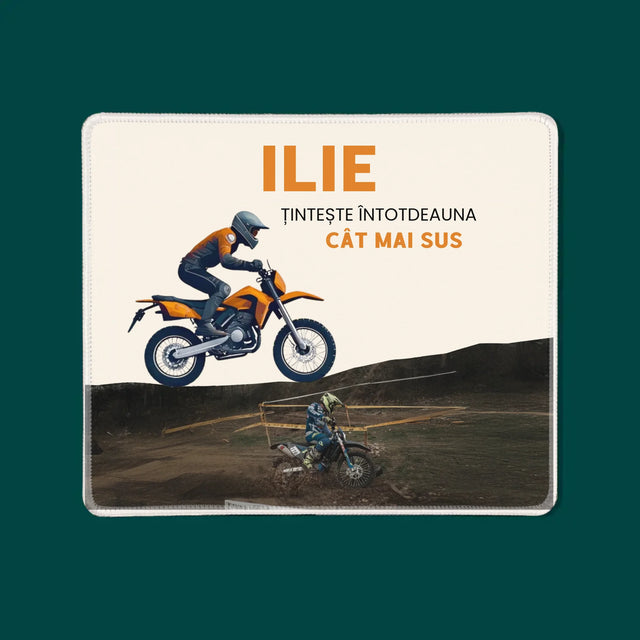 Fotografie Si Semnătură: Țintește Întotdeauna Cât Mai Sus - Mouse Pad