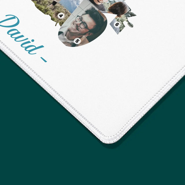 Formă Din Fotografii: Motociclist Excelent - Mouse Pad