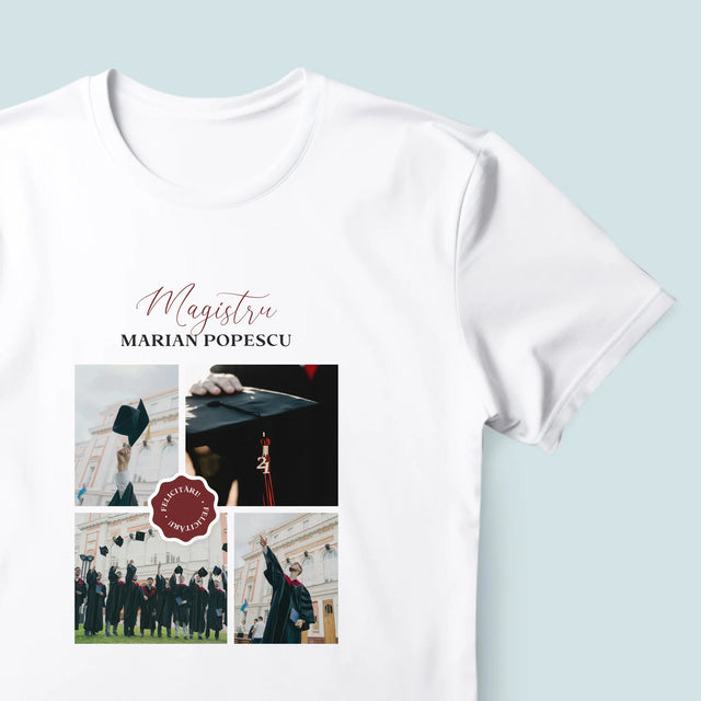 Colaj De Fotografii: Magistru - Tricou Pentru Bărbați