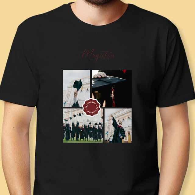 Colaj De Fotografii: Magistru - Tricou Pentru Bărbați