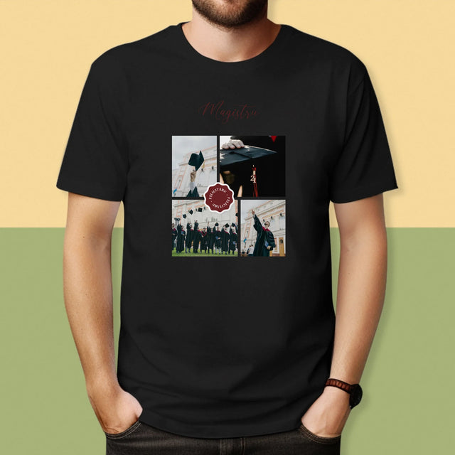 Colaj De Fotografii: Magistru - Tricou Pentru Bărbați