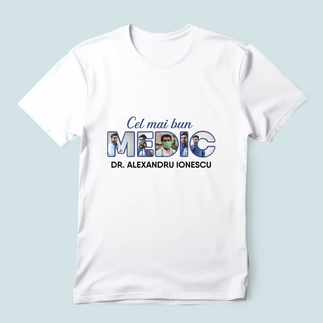 Cuvânt Din Fotografii: Cel Mai Bun Medic - Tricou Pentru Bărbați