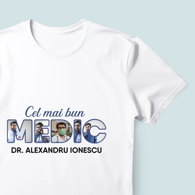 Cuvânt Din Fotografii: Cel Mai Bun Medic - Tricou Pentru Bărbați