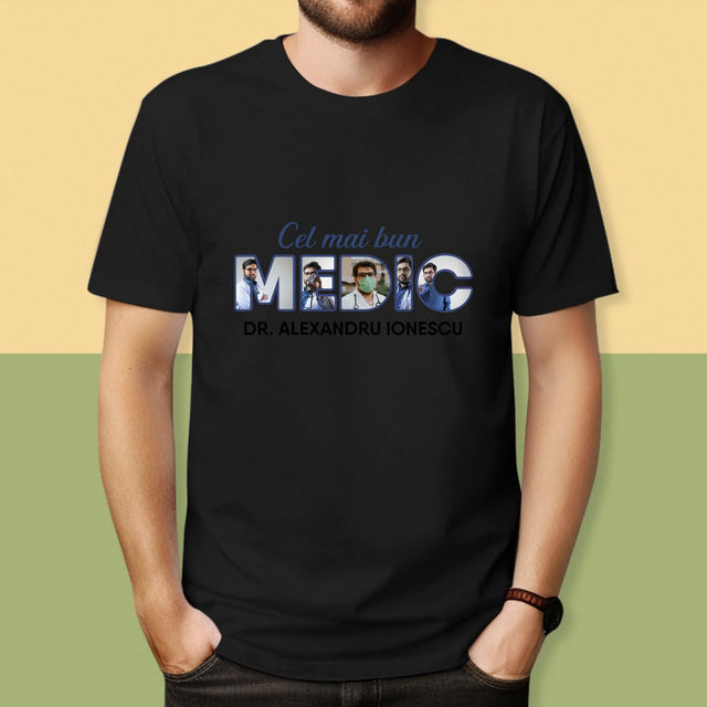 Cuvânt Din Fotografii: Cel Mai Bun Medic - Tricou Pentru Bărbați