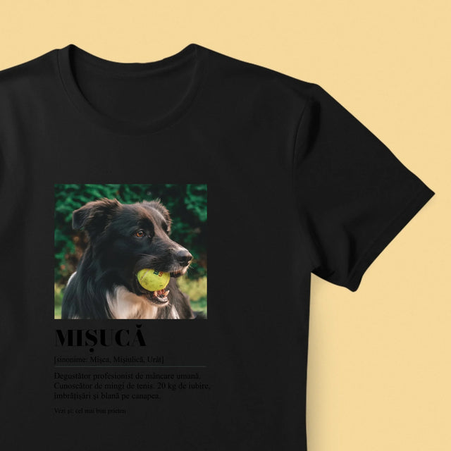 Fotografie Si Semnătură: Cățeluș Definiția - Tricou Pentru Bărbați