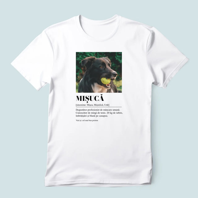 Fotografie Si Semnătură: Cățeluș Definiția - Tricou Pentru Bărbați