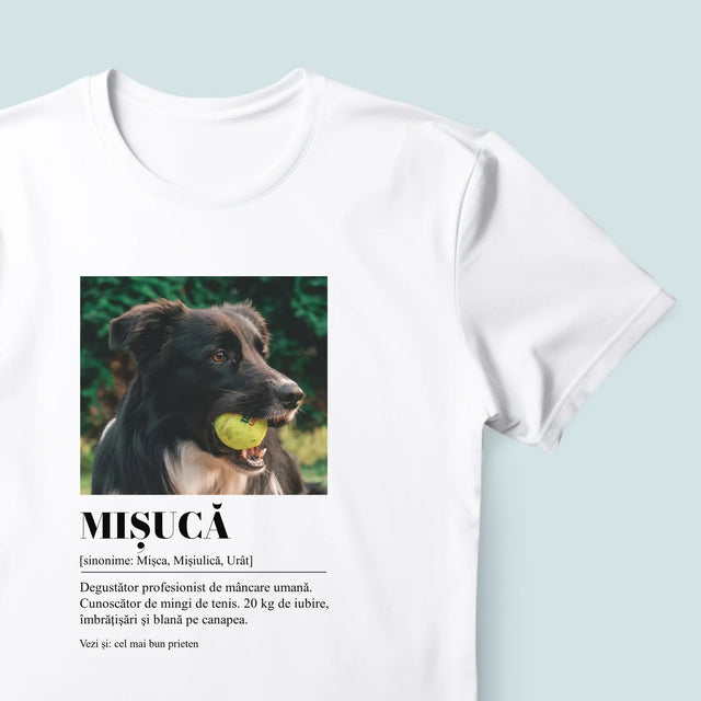 Fotografie Si Semnătură: Cățeluș Definiția - Tricou Pentru Bărbați