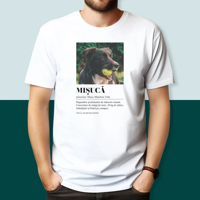 Fotografie Si Semnătură: Cățeluș Definiția - Tricou Pentru Bărbați