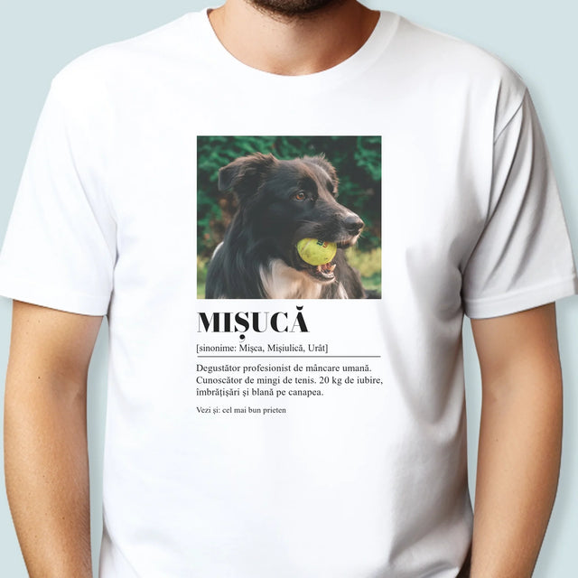 Fotografie Si Semnătură: Cățeluș Definiția - Tricou Pentru Bărbați