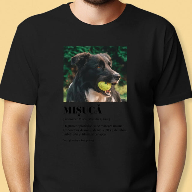 Fotografie Si Semnătură: Cățeluș Definiția - Tricou Pentru Bărbați