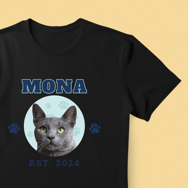 Personajul Tău: Mâțul Tău Varsity - Tricou Pentru Bărbați