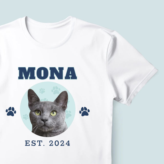 Personajul Tău: Mâțul Tău Varsity - Tricou Pentru Bărbați