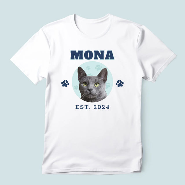 Personajul Tău: Mâțul Tău Varsity - Tricou Pentru Bărbați