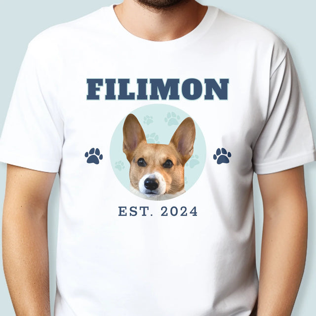 Personajul Tău: Câinele Tău Varsity - Tricou Pentru Bărbați