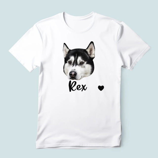 Personajul Tău: Capul Câinelui Tău - Tricou Pentru Bărbați