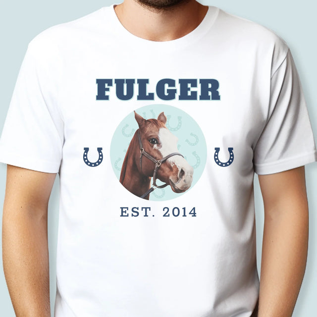 Personajul Tău: Calul Tău Varsity - Tricou Pentru Bărbați