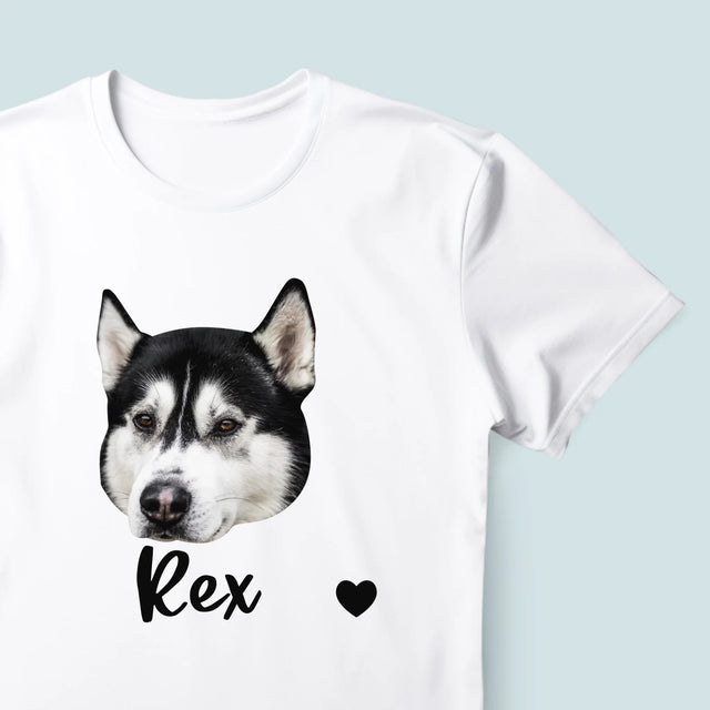 Personajul Tău: Capul Câinelui Tău - Tricou Pentru Bărbați