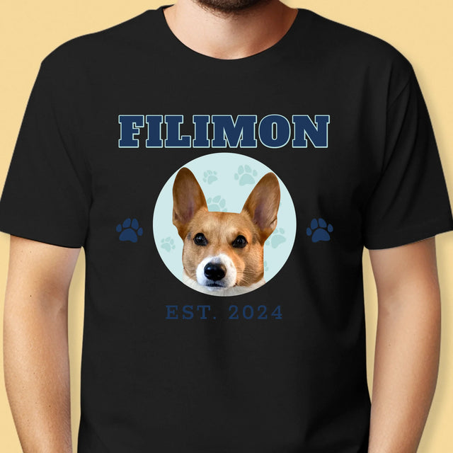 Personajul Tău: Câinele Tău Varsity - Tricou Pentru Bărbați