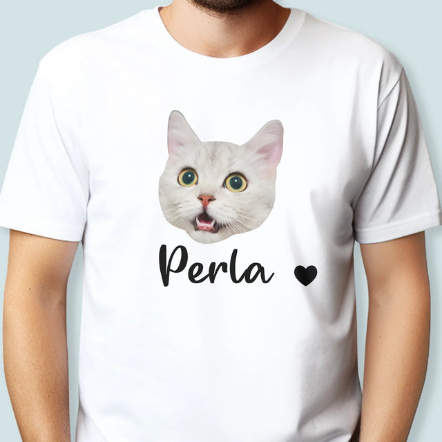 Personajul Tău: Capul Mâțului Tău - Tricou Pentru Bărbați