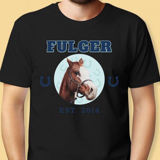 Personajul Tău: Calul Tău Varsity - Tricou Pentru Bărbați