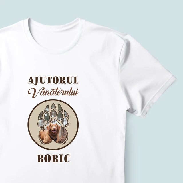 Formă Din Fotografii: Ajutorul Vânătorului - Tricou Pentru Bărbați