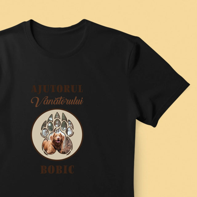 Formă Din Fotografii: Ajutorul Vânătorului - Tricou Pentru Bărbați