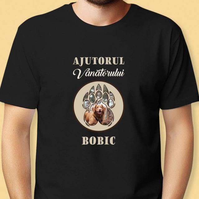 Formă Din Fotografii: Ajutorul Vânătorului - Tricou Pentru Bărbați