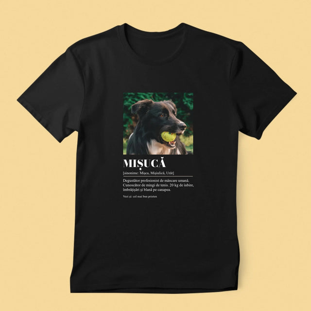 Fotografie Si Semnătură: Cățeluș Definiția - Tricou Pentru Bărbați