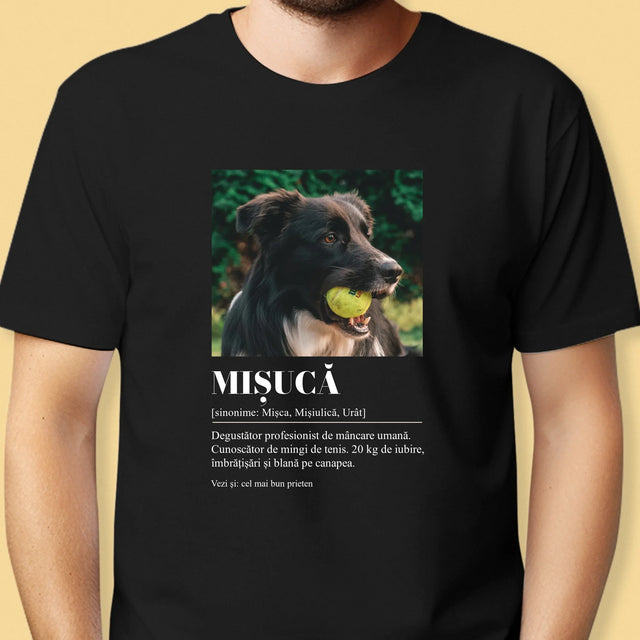 Fotografie Si Semnătură: Cățeluș Definiția - Tricou Pentru Bărbați