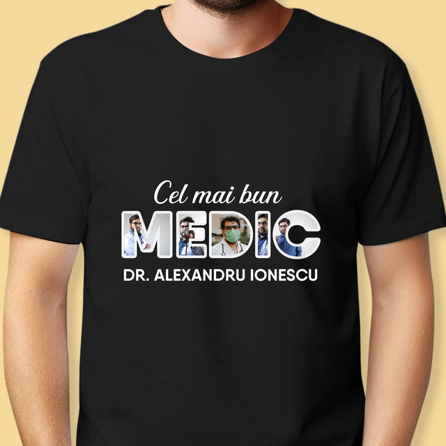 Cuvânt Din Fotografii: Cel Mai Bun Medic - Tricou Pentru Bărbați