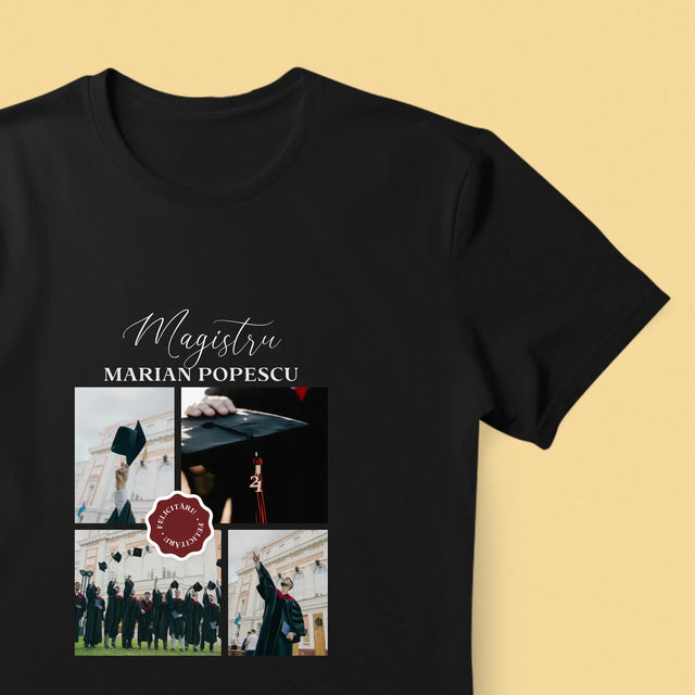 Colaj De Fotografii: Magistru - Tricou Pentru Bărbați