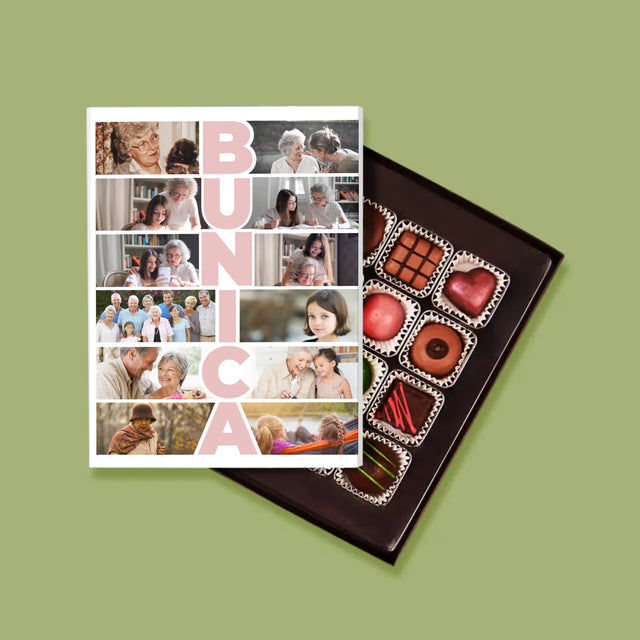 Colaj De Fotografii: Bunica - Praline