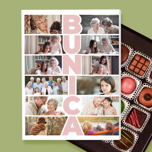 Colaj De Fotografii: Bunica - Praline