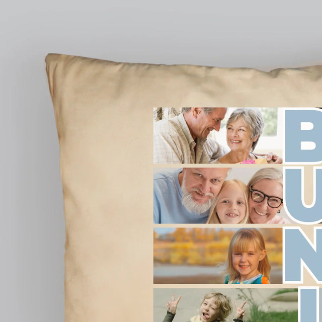 Colaj De Fotografii: Bunicul - Pernă (Cu Fotografie)