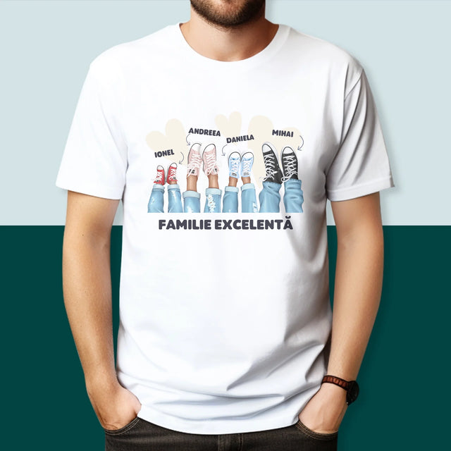 Creator De Personaj: Familia Teniși - Tricou Pentru Bărbați