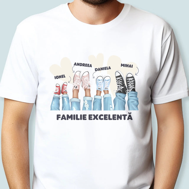 Creator De Personaj: Familia Teniși - Tricou Pentru Bărbați