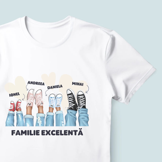 Creator De Personaj: Familia Teniși - Tricou Pentru Bărbați