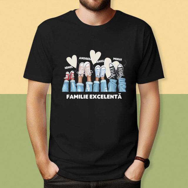 Creator De Personaj: Familia Teniși - Tricou Pentru Bărbați