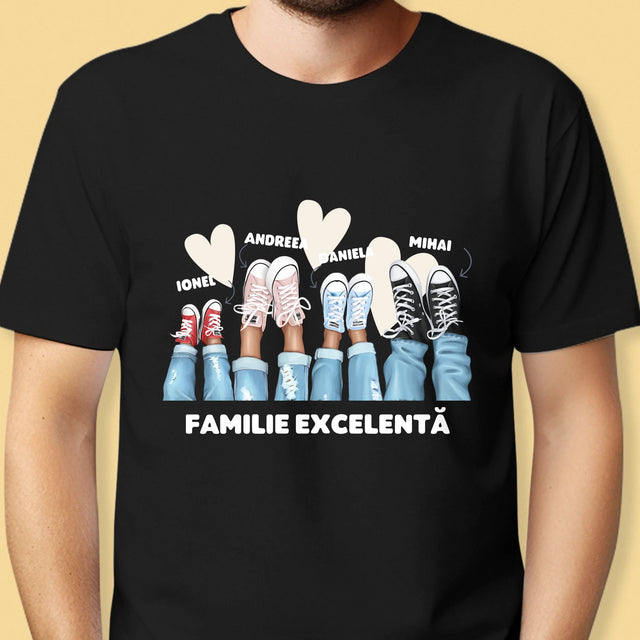 Creator De Personaj: Familia Teniși - Tricou Pentru Bărbați